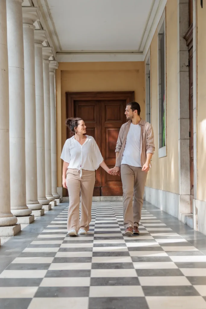 Séance couple casual Domène près de Grenoble