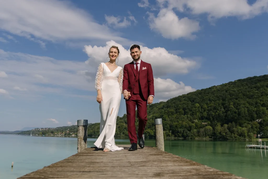 Photographe de mariage au Lac de Paladru, Rhône-Alpes