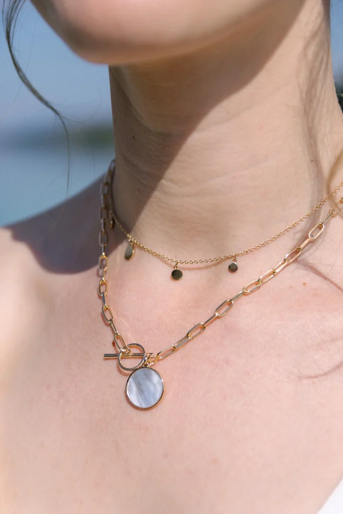 Collier mariage classique élégant bijou Isère