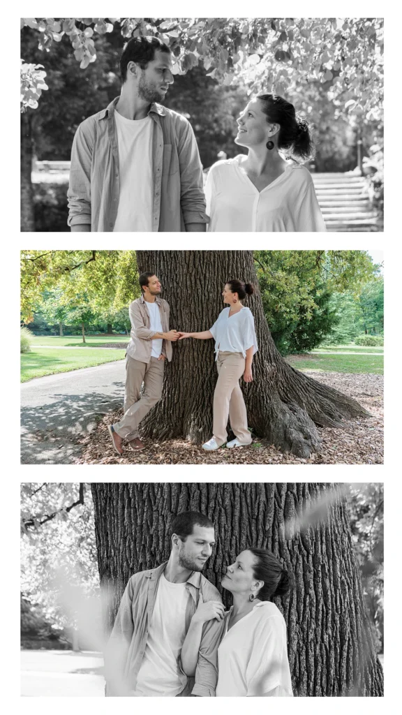 Couple Isère balade Jardin des Plantes, souvenirs authentiques