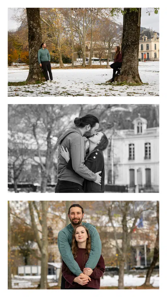 Premier contact photographe couple, test alchimie.